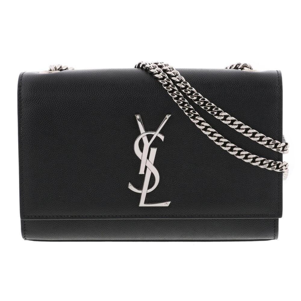 Saint Laurent Yves Kate Chain Shoulder Bag Black YSL Clutch Saint Laurent Paris